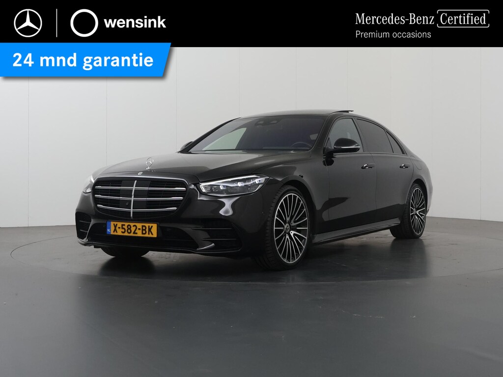Mercedes-Benz S-klasse 580 e Lang AMG Line | Night | Panoramadak | High End Burmester | Exclusief pakket | Massage voor en achter | High end entertainment |