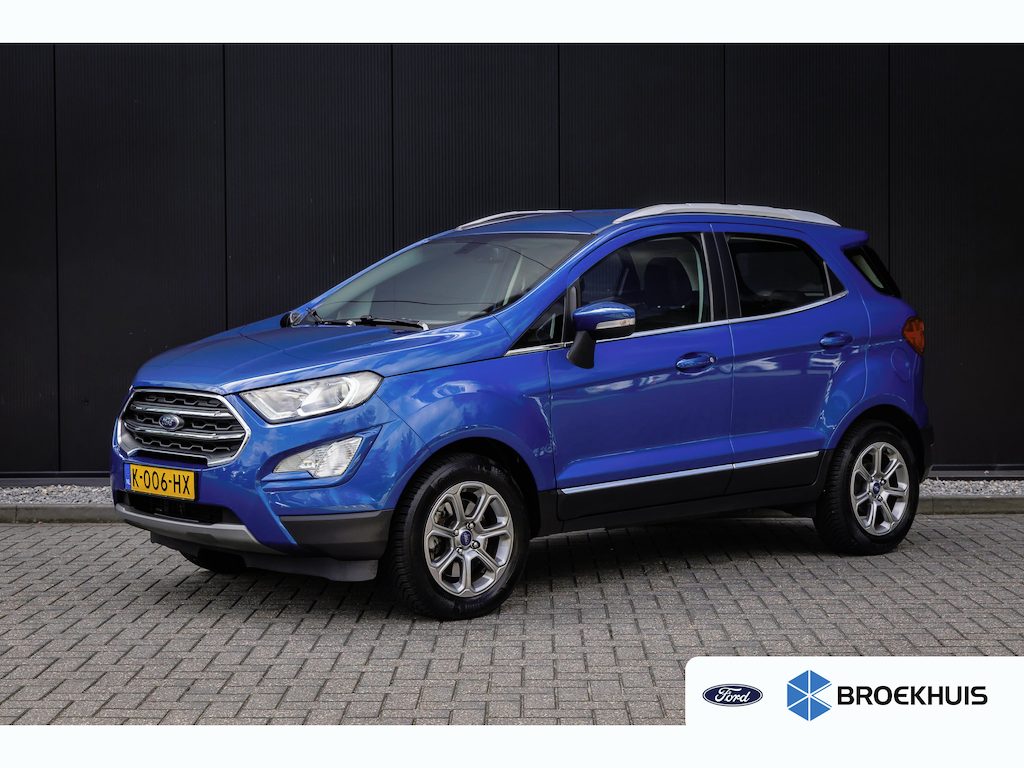 Ford EcoSport 1.0 EcoBoost Titanium | All seazon banden | Trekhaak | Navigatie incl. bluetooth | Half leder | Apple carplay / andriod auto