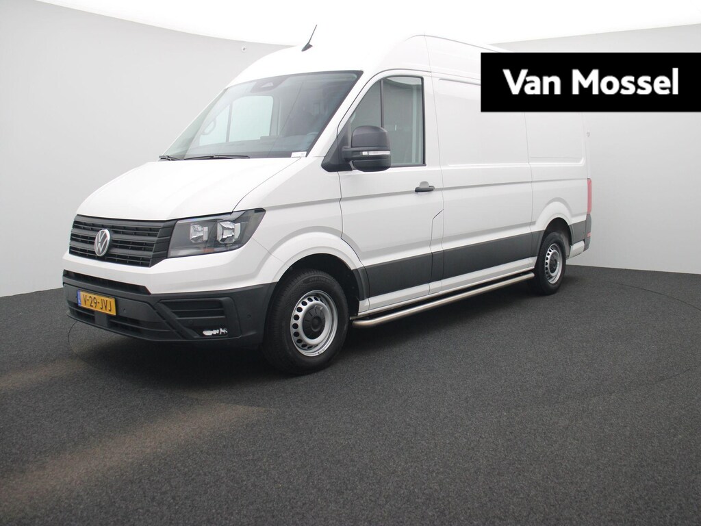 Volkswagen Crafter 2.0 TDI L3H3 Highline 140PK | Automaat | Trekhaak | Navigatie | Cruise Control | Multifunctioneel Stuurwiel | Apple/Android Carplay | DAB+ | Parkeersensoren Voor + Achter | Achteruitrijcamera |