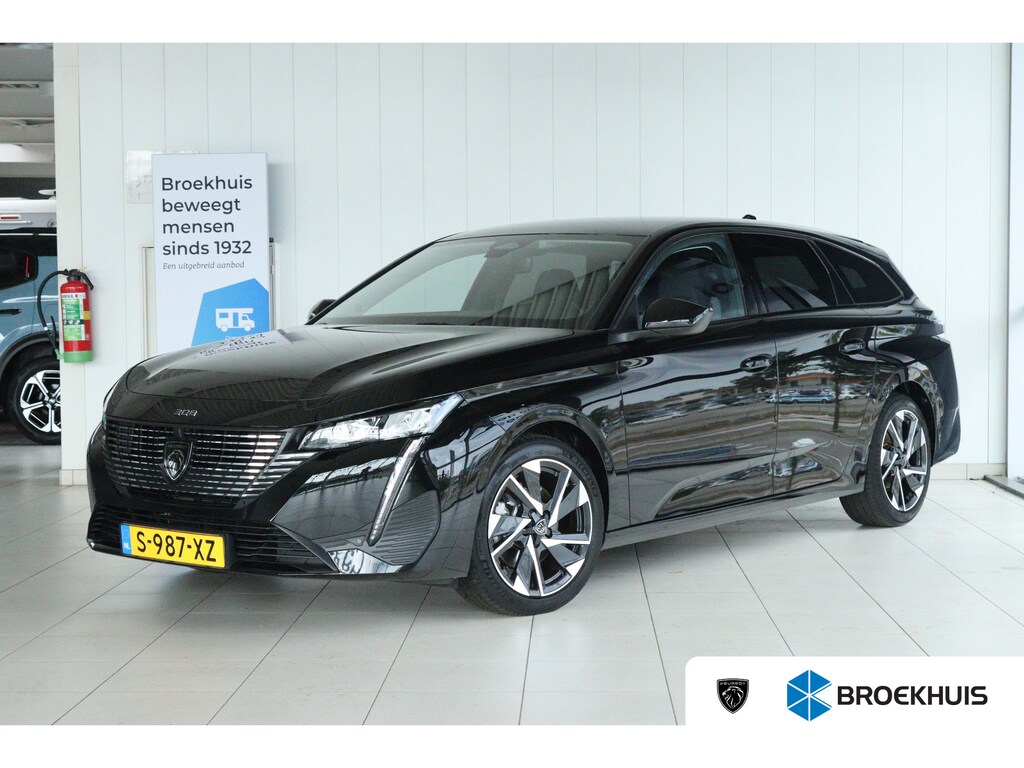 Peugeot 308 SW 1.2 Turbo Allure Pack Business | Adapt. Cruise | Camera | Dodehoekdetectie | Navi | Carplay | Climate | Keyless | LED | LMV |