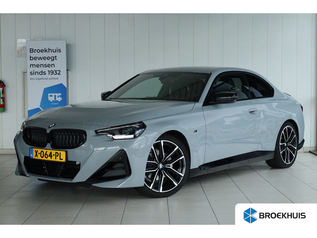 BMW 2-Serie Coupé 220i M-Sport | Cruise Control | Camera | Keyless | Stuur+Stoelverwarming | Widescreen | HiFi | 19 Inch | Navi | Carplay