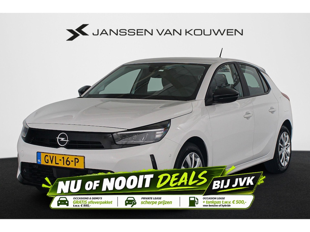 Opel Corsa 1.2 Turbo Hybrid Edition Stoel-Stuurverwarming Achteruitrijcamera