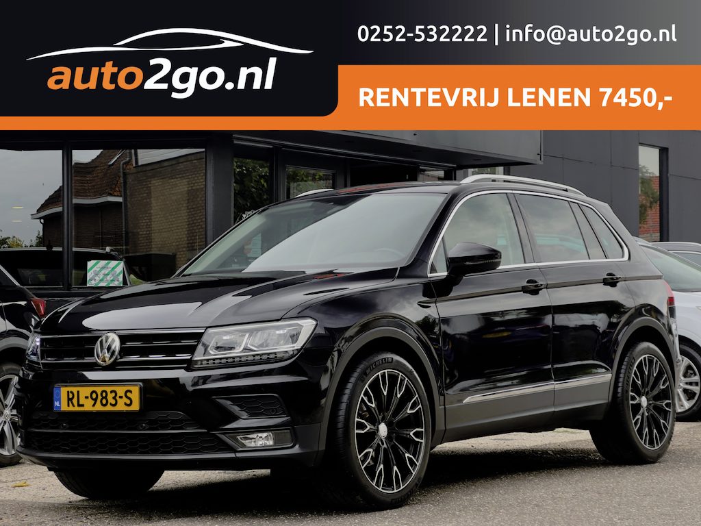 Volkswagen Tiguan 1.4 TSI BLACK-LINE NAVI AIRCO APPLE-CARPLAY LED PARK-ASSIST 18 INCH-LMV PDC
