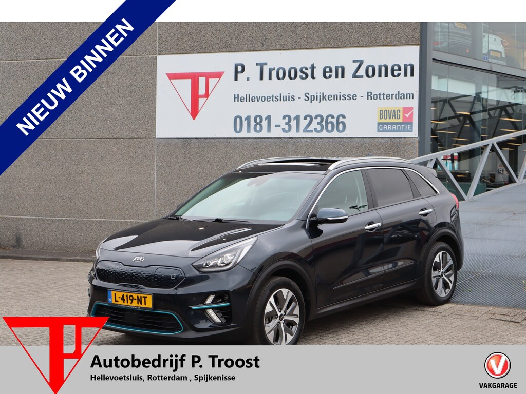 Kia Niro EV e-Niro DynamicPlusLine 64 kWh Panoramadak/Stoelverwarming/stuurverwarming/Lane assist/Apple carplay/Achteruitrijcamera/DAB radio/Cruise control/Navigatie