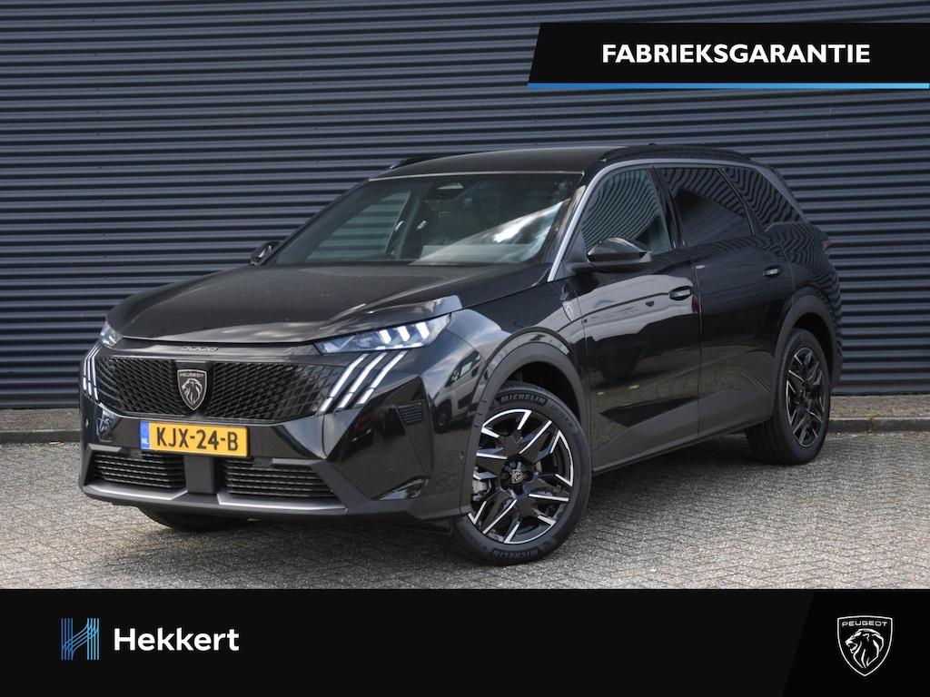 Peugeot 5008 GT Exclusive 1.2 Hybrid 145pk Automaat 7-Persoons STOELVENTILATIE | 19''LM | LEDER | CAMERA VOOR + ACHTER | ADAP. CRUISE