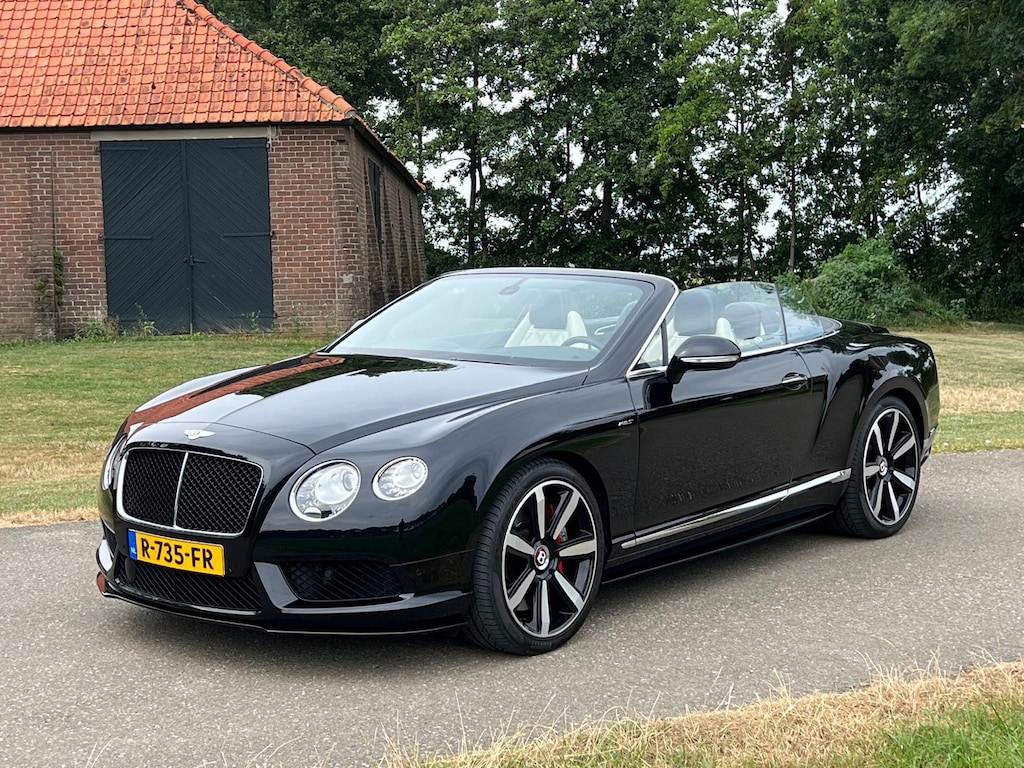 Bentley Continental GTC 4.0 V8S Voluitrusting, Oa Nekverwarming, stoel en stuurwiel verwarmd en massage, stoelkoeling, NAIM audio
