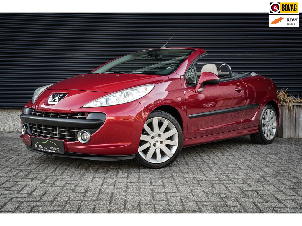 Peugeot 207 CC 1.6 VTi Féline | Leder | Clima | Cruise | Stoelverw. | Metalic lak | Windscherm | MOOI! |