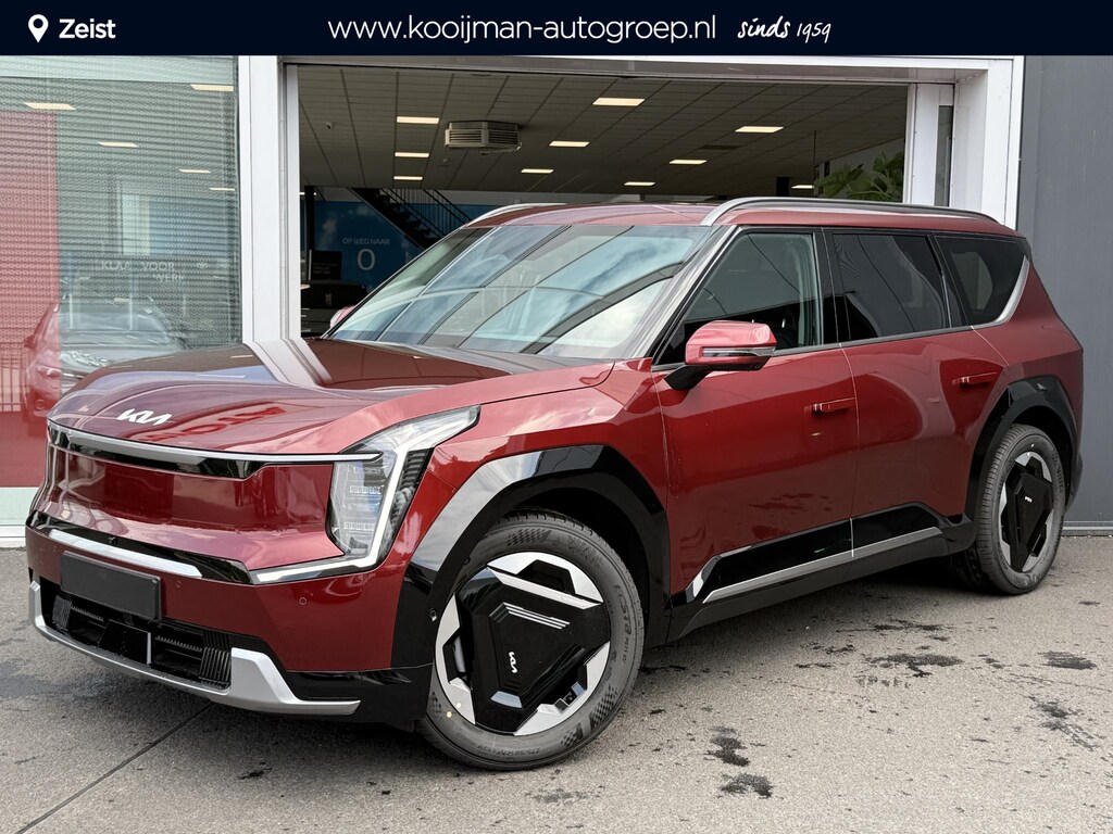 Kia EV9 Plus Advanced 99.8 kWh | Rijklaarprijs is incl. inruilpremie | Direct leverbaar | 360 graden camera | Elektrische stoelen | Lederen bekleding | HUD