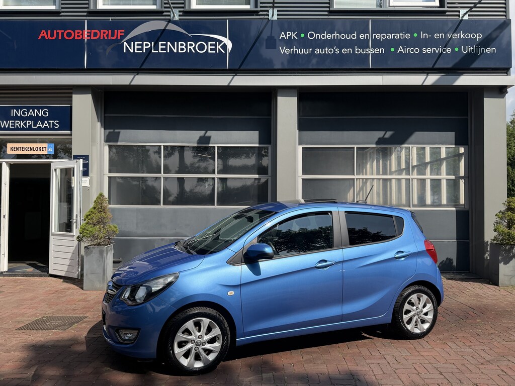 Opel Karl 1.0 ecoFLEX Cosmo Airco,14Inch,Cv,Cruise,Schuifdak,Electr.ramen Bj 2016 Km 89.000