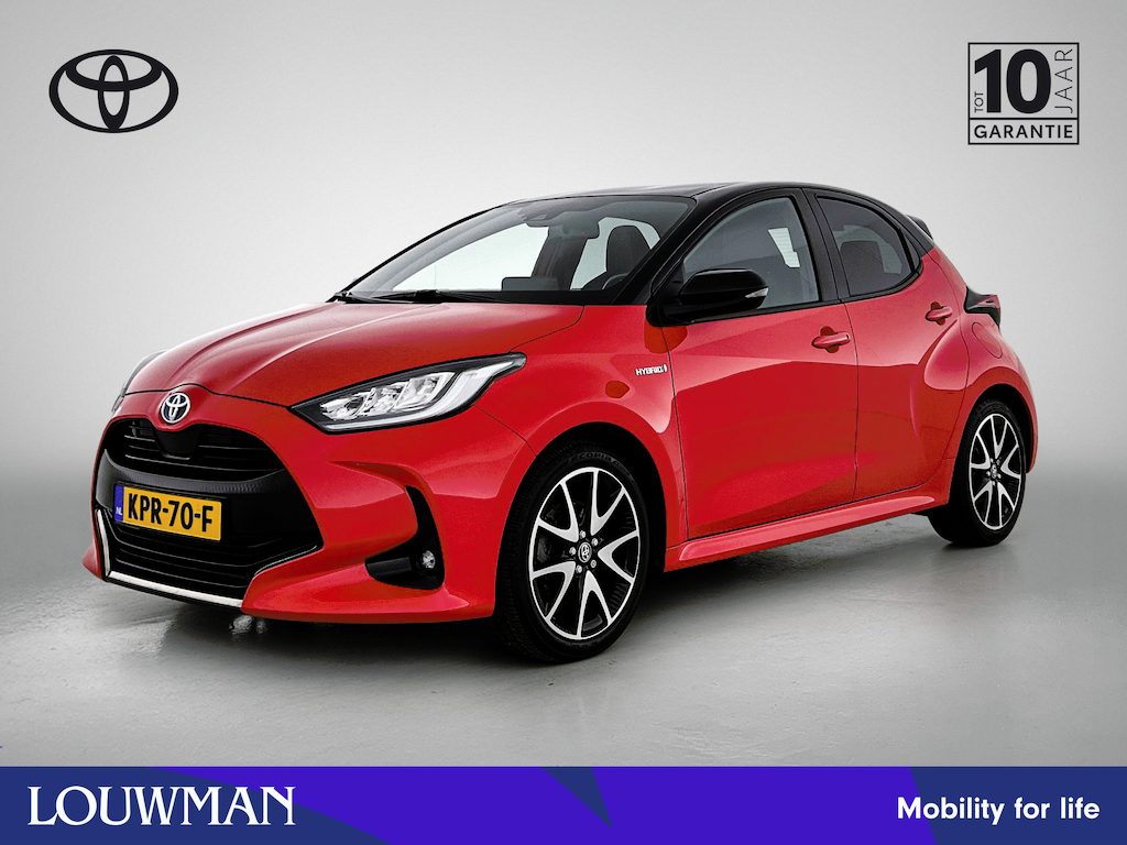 Toyota Yaris 1.5 Hybrid Executive Limited | Dealer onderhouden | Stoel+stuurwielverwarming | Head-up display | Half lederen bekleding | Climate Control | Cruise Control Adaptive | Achteruitrijcamera |