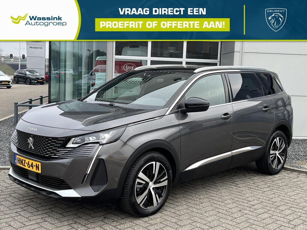 Peugeot 5008 1.2 130pk Automaat GT | 7 Persoons | | Stoelverwarming | Navigatie | Distributie is vervangen |
