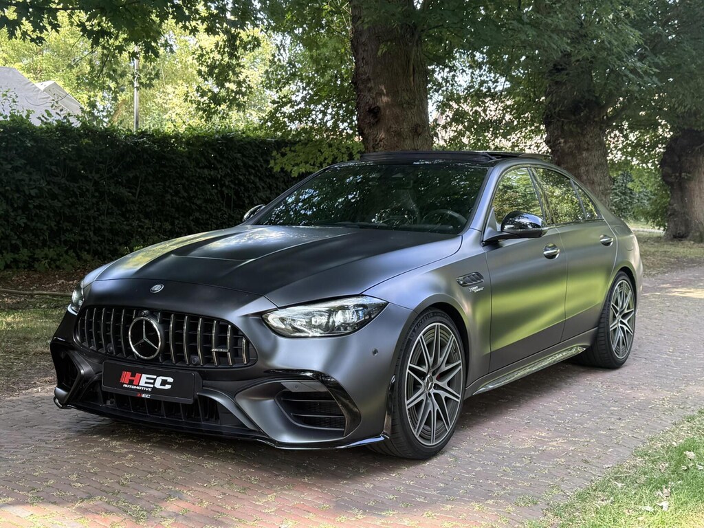 Mercedes-Benz C-klasse AMG 63 S E Performance Pano|HuD|360|Burmest