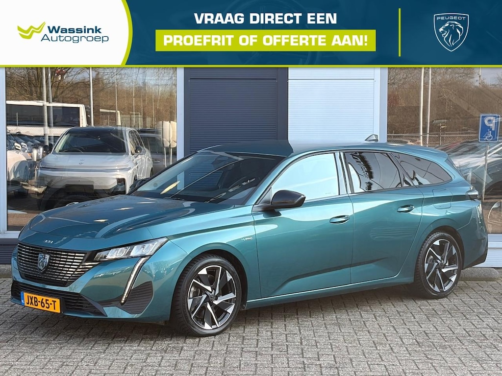 Peugeot 308 Sw 1.6 HYbrid 180pk e-EAT8 Allure Pack Business | Navigatie | Parkeer Camera | Parkeersensoren | Apple Carplay & Android Auto | Cruise Control | Climate control
