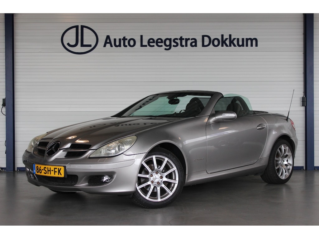 Mercedes-Benz SLK 200 Kompressor Airscarf | Leer | Bluetooth | Xenon | Stoelverw. | Cruise | 18" LMV | PDC
