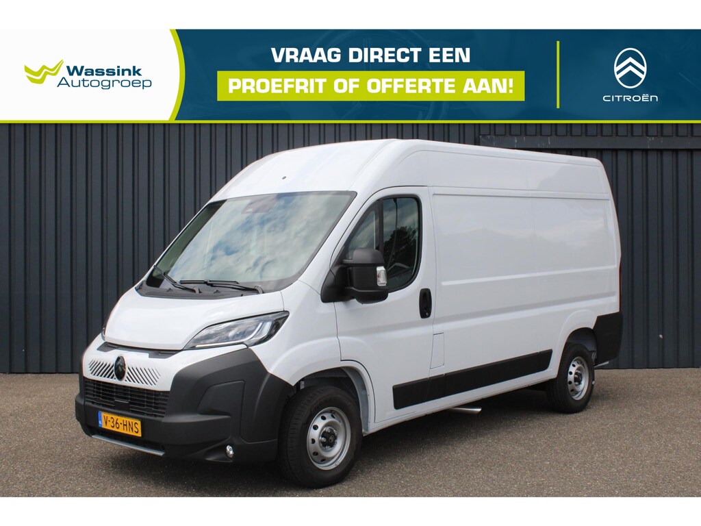 Citroën Jumper GB 2.2 BlueHDi 140pk S&S L2H2 35 | Pakket Visibility LED | Pakket Techno Plus | Trekhaak BPM Vrij voor Ondernemers