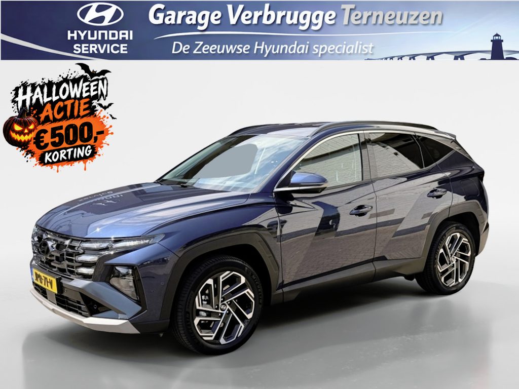 Hyundai Tucson 1.6 T-GDI HEV Premium | Full Options | Navi | Elek.koffer | Leder | 360 camera