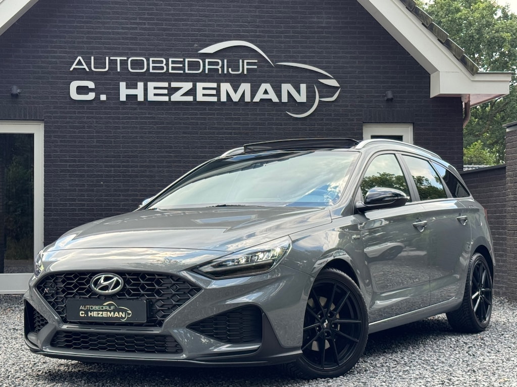 Hyundai i30 Wagon 1.5 T-GDi 160PK MHEV N Line NARDO GREY PANO Virtual Cockpit DealerOH Nieuwstaat Camera