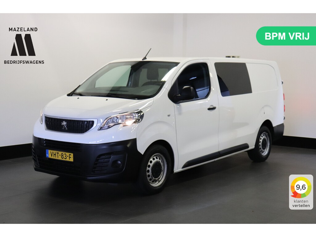 Peugeot Expert 2.0 BlueHDI 123PK L3 Dubbel cabine EURO 6 - Airco -Navi - Cruise - €14.950,- Excl.