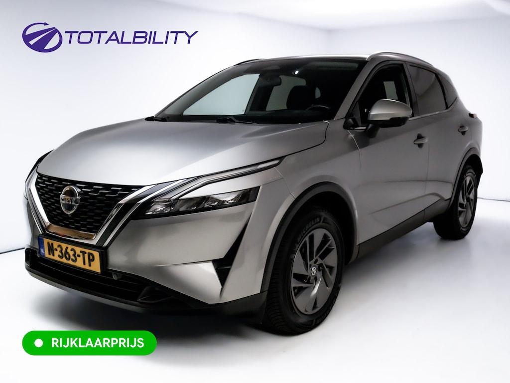 Nissan Qashqai 1.3 MHEV Acenta | Panoramdak | Trekhaak | 360 camera | Adaptive Cruise | Navigatie | Climate-control All-season, Privacy glas, Aplle Carplay / Android Auto