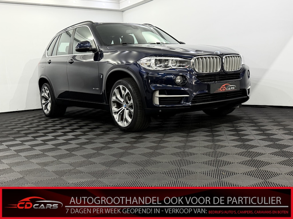BMW X5 xDrive40e iPerformance High Executive Plug-in Leder, Camera, Navi, Stoelverwarming, Keyless start, Head-up display, Memory stoelen, Cruise control