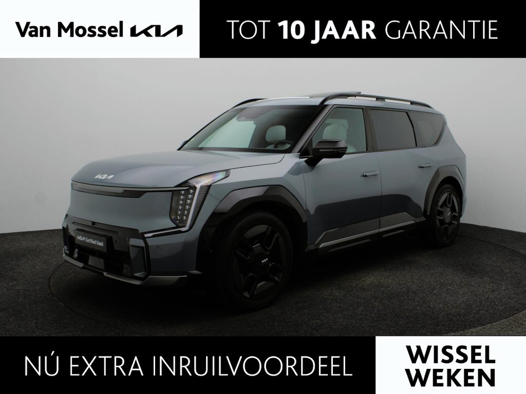 Kia EV9 GT-Line AWD 6p. 99.8 kWh FULL OPTION | TREKHAAK | 2500kg Trekgewicht | Pano Dak | Head-Up | 6-Zits | Massagestoel | 360 Camera | Leder
