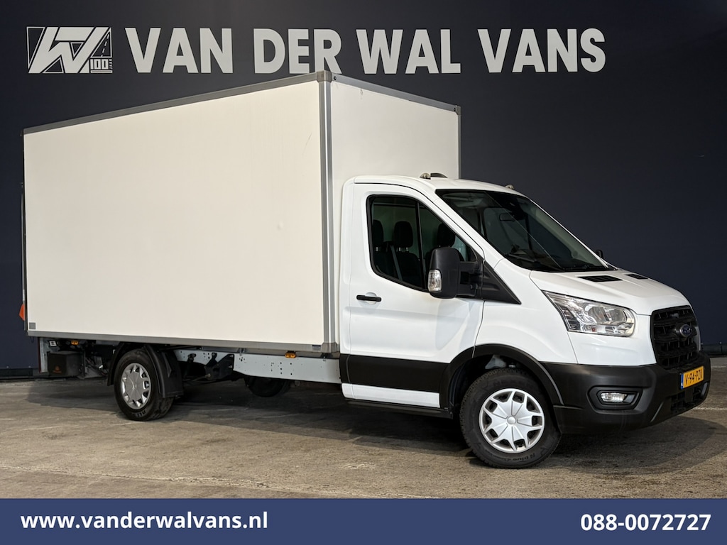 Ford Transit 2.0 TDCI 161pk Bakwagen Laadklep Euro6 Airco | Cruisecontrol | Verwarmde voorruit Bijrijdersbank, 1040kg laadvermogen, zijdeur mogelijk 1750 ex btw meerprijs