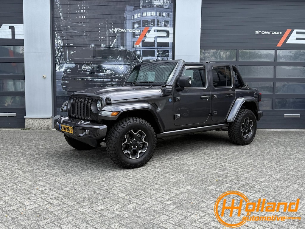 Jeep Wrangler Unlimited 4xe 380 Rubicon|BRUTE|ACC|NAVI|STOEL-STUURVERWARMING