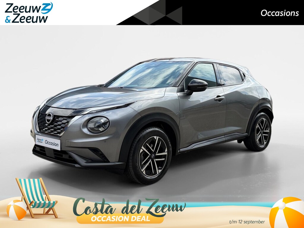 Nissan Juke 1.6 Hybrid N-Connecta | Achteruitijcamera | Parkeersensoren voor- en achter | Climate control | Navi | Apple/Android Carplay | Keyless entry/start | Digital dashboard | LMV
