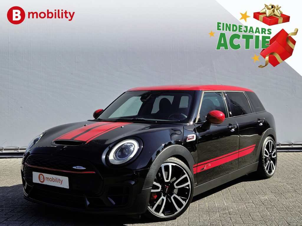MINI Clubman 2.0 John Cooper Works 232PK Automaat ALL4 Chili | LED | Navigatie | PDC | Cruise Control | Sportstoelen