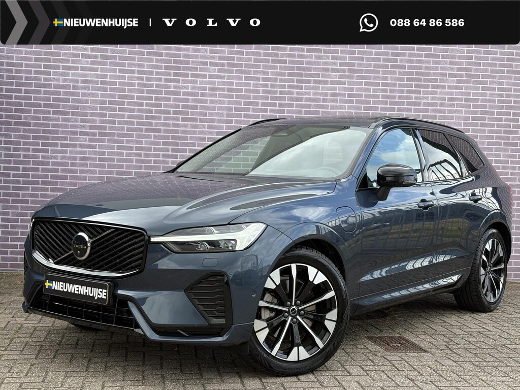 Volvo XC60 2.0 T6 Plug-in hybrid AWD Ultra Dark | SOH:100% | Trekhaak | Luchtvering | 360° Camera | Harman/Kardon | Power Seats | Memory | Adaptieve Cruise | Panoramadak | Head-up Display | Keyless entry/start |