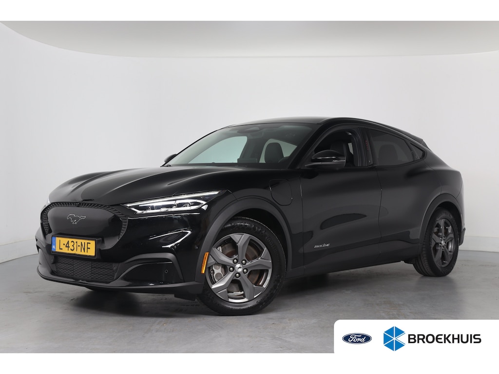 Ford Mustang Mach-E RWD 75 kWh | 1e Eigenaar! | Dealer Onderhouden! | SOH 94,5% Leder | Panoramadak | Stoel/Stuurverwarming | B&O | Memory Zetels | Cruise Adaptive | Clima | Camera |