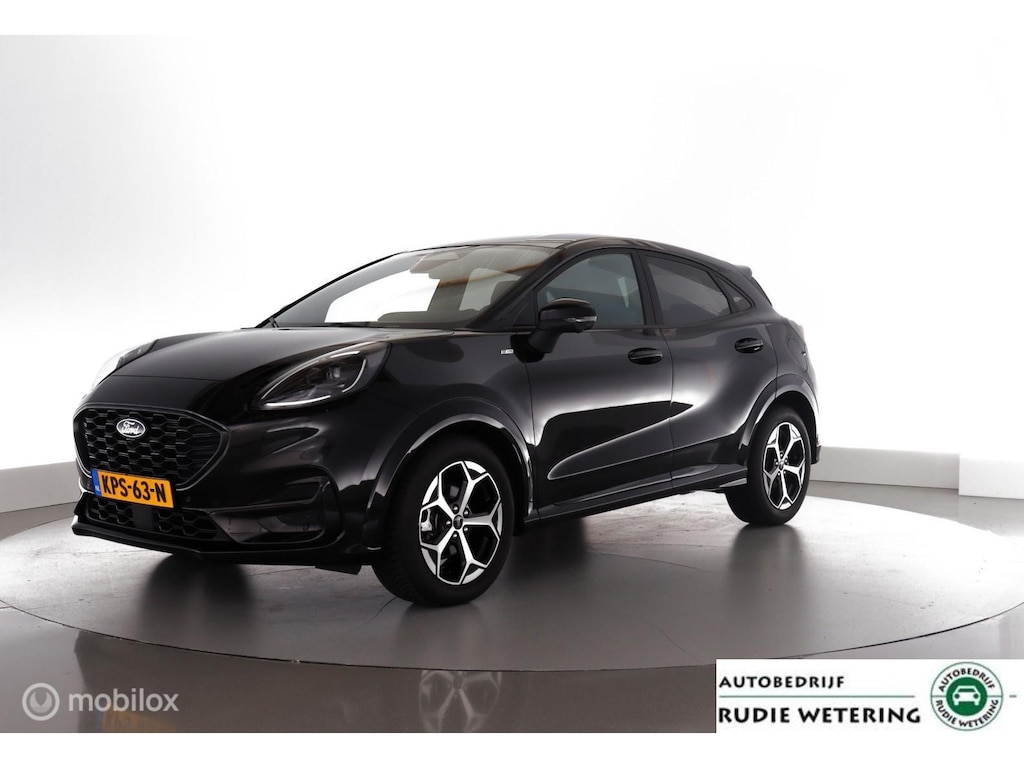 Ford Puma 1.0 EcoB. 155pk Hybrid Automaat ST-Line led|leer|stoelverw.|ecc|acc|cam lmv17
