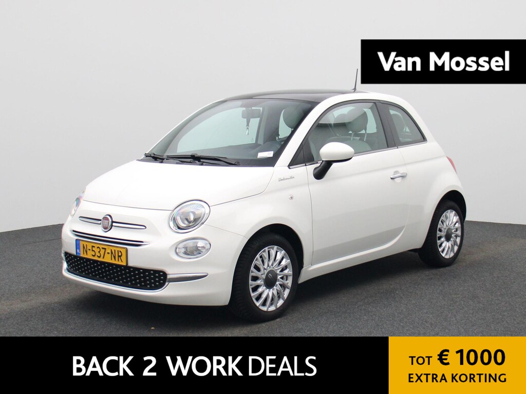 Fiat 500 1.0 Hybrid Dolcevita |  Apple Carplay/Android Auto | Cruise control | DAB ontvanger | Panoramadak | Start/stop systeem |  Parkeersensoren achter |