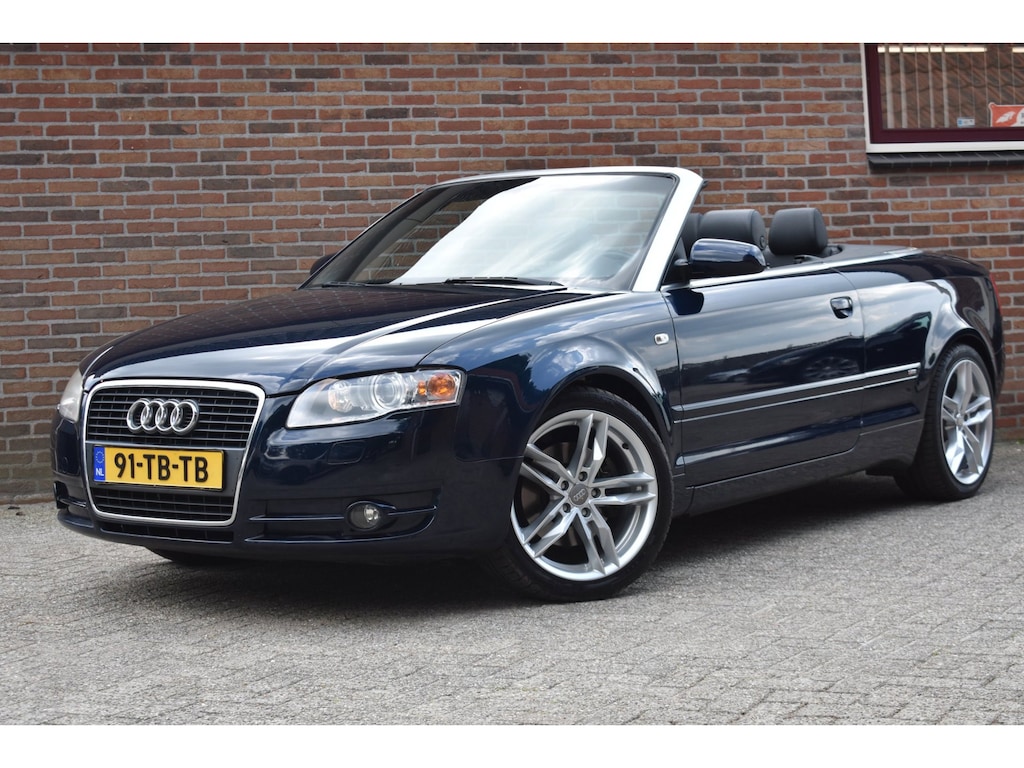 Audi A4 Cabriolet 3.0 V6 '05 Leder Xenon Clima Inruil mogelijk