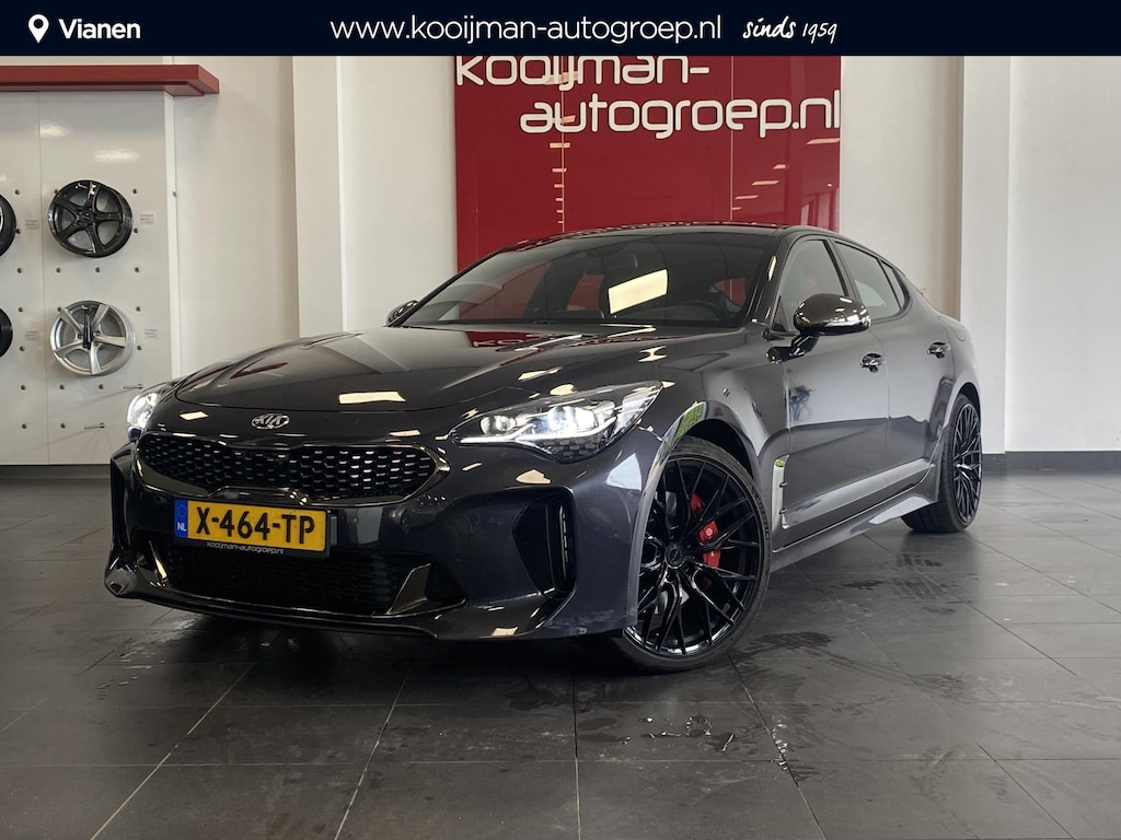 Kia Stinger 3.3 V6 T-GDI AWD GT Bomvol, 20", 370PK AWD, Sportuitaat