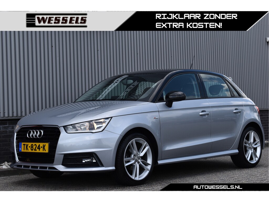 Audi A1 Sportback 1.0 TFSI Adrenalin S-Line NL-auto, Cruise, Airco, 17 Inch, Navi, Bluetooth