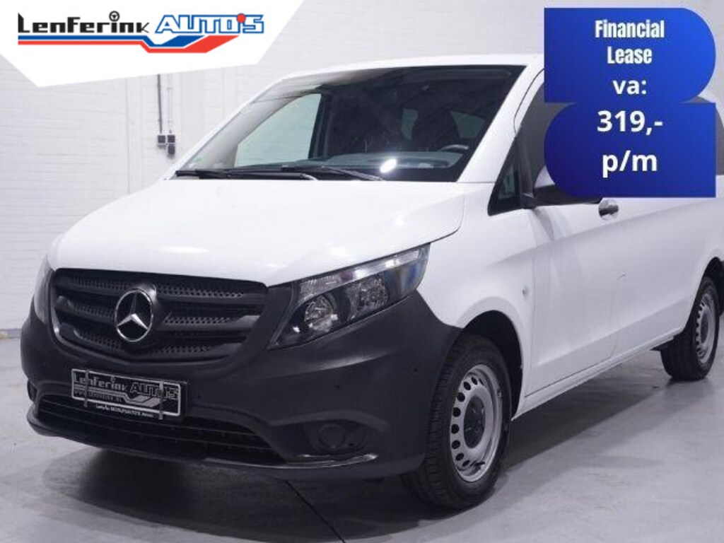 Mercedes-Benz Vito 114 CDI 136 pk Lang Navi, Camera, Airco Cruise Control, Ramen Rondom, PDC V+A, 3-Zits