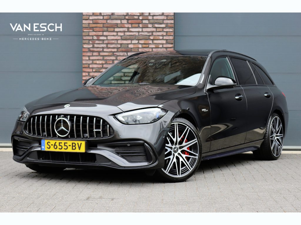 Mercedes-Benz C-klasse Estate AMG 43 4MATIC Premium+ | Distronic+ | AMG Drivers Package | Achterasbesturing | Sterrenhemel | Schakelbare Uitlaat | Panoramadak | Burmester | Memory | HUD |
