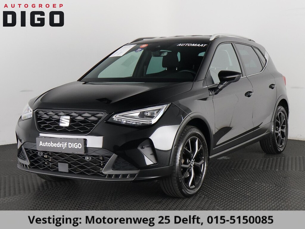 SEAT Arona 1.0 TSI FR BUSINESS AUTOMAAT GARANTIE 5-2034* . APPLE CARPLAY & ANDRIOD AUTO . PARKEERSENSOREN V & A . STOELVERWARMING