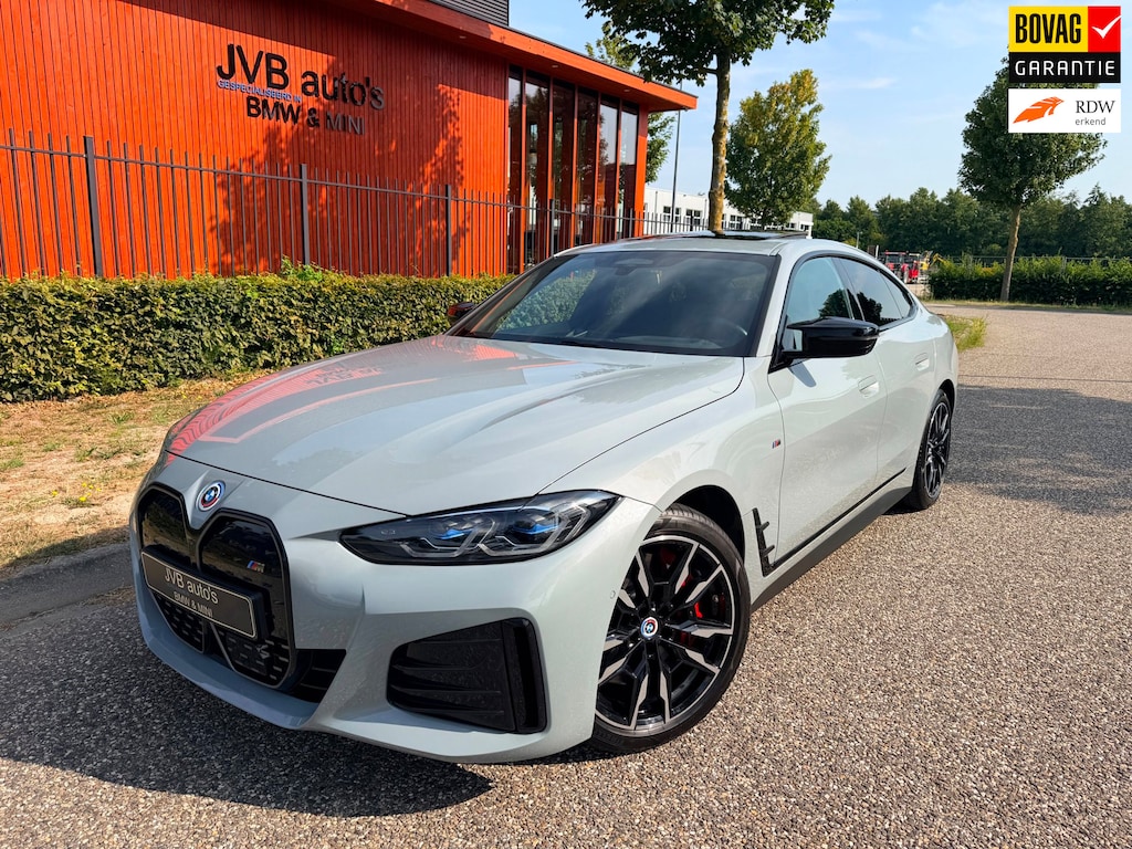 BMW i4 M50 M-sport, M-stoel memory, schuifdak, H&K