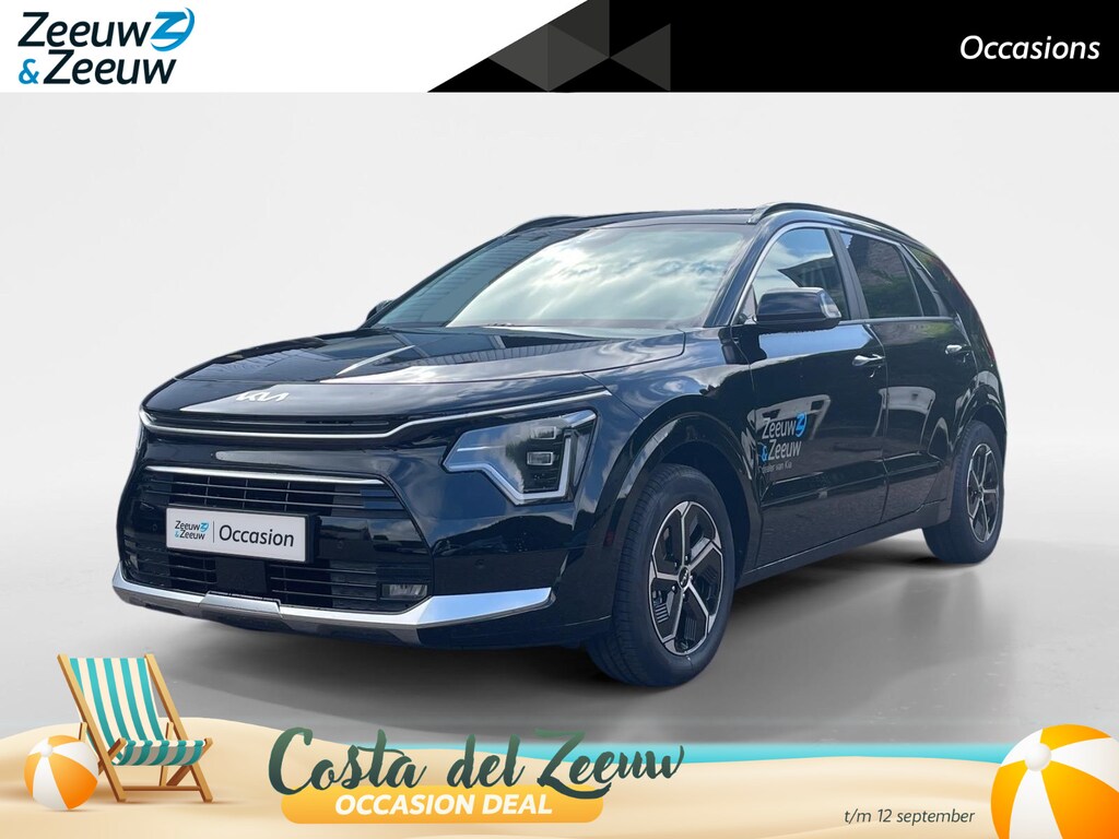 Kia Niro Hybrid 1.6 GDi DynamicPlusLine | Navigatie | Climate control | Leren bekleding | Stoel +Stuur verwarming | Elektrische achterklep