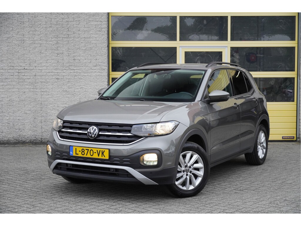 Volkswagen T-Cross 1.0 TSI Life Executive BJ2021 Lmv 16" | Led | Pdc | Achteruitrijcamera | App-Connect | Navi | Climate control | Cruise control | Extra getint glas
