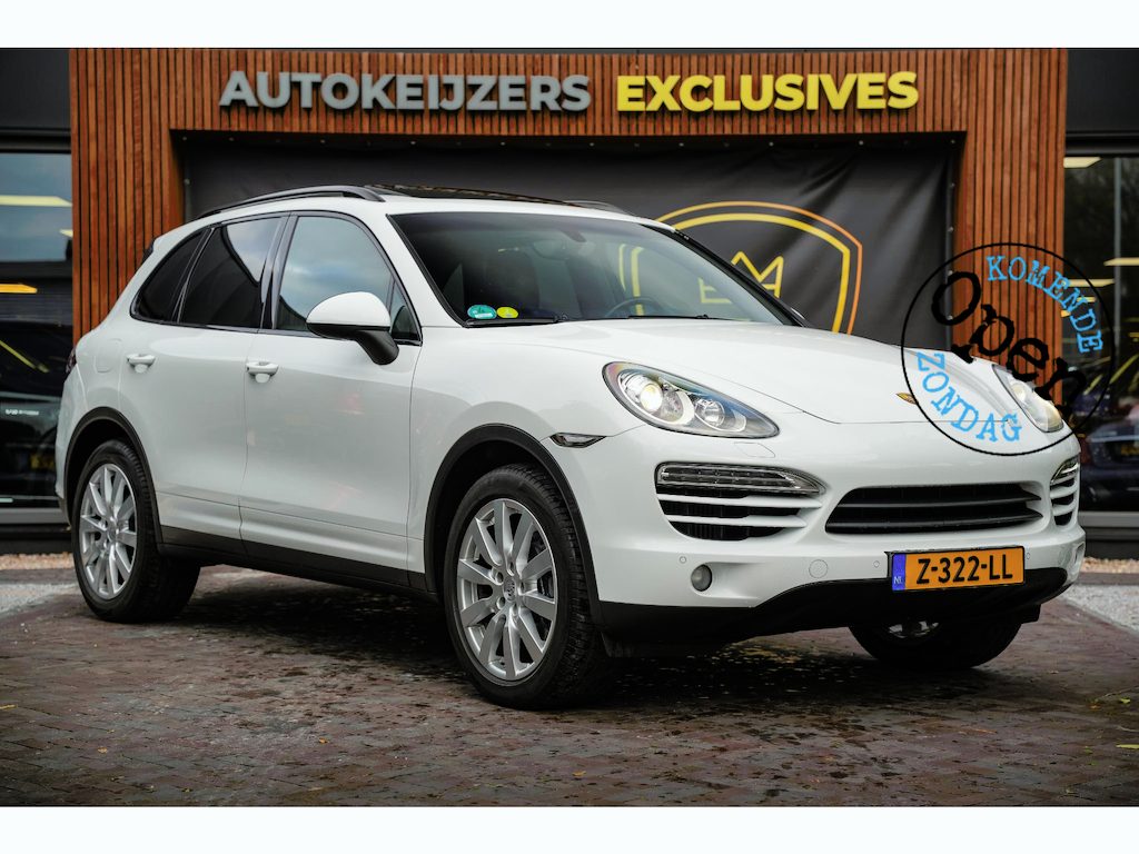 Porsche Cayenne 3.0 D BOSE Memory Schuifdak Luchtvering Cruise Leer Stuurverw.