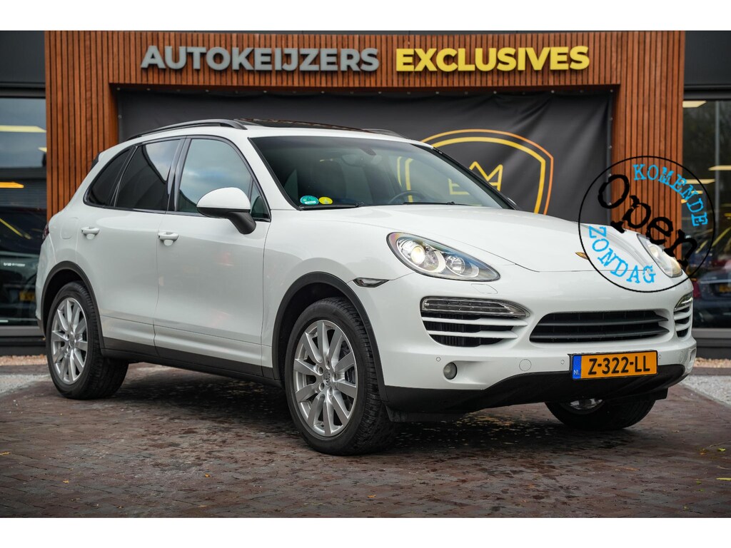 Porsche Cayenne 3.0 D BOSE Memory Schuifdak Luchtvering Cruise Leer Stuurverw.