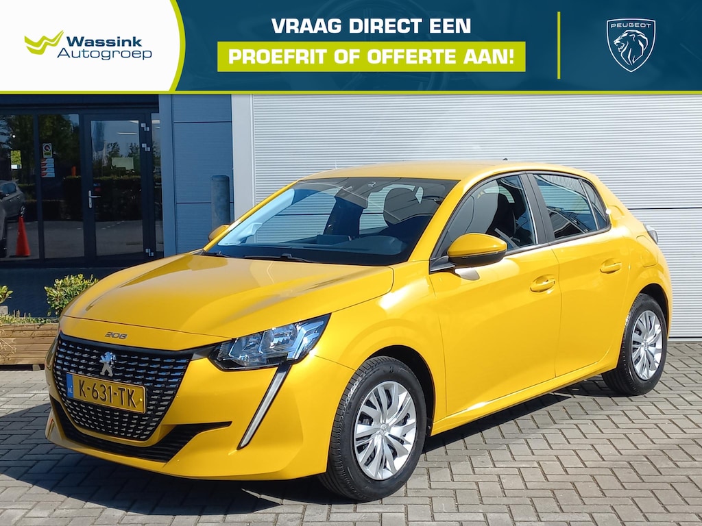 Peugeot 208 1.2 75pk Active | Airconditioning | Navigatie via Apple / Android | Parkeersensoren | Cruise control