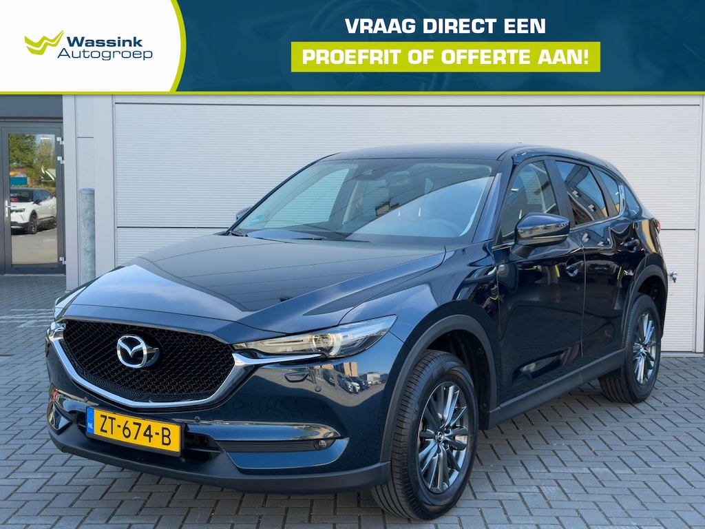 Mazda CX-5 2.0 SKYACTIV-G 165pk Automaat Comfort | Climate control | Trekhaak 2000kg | Navigatie via Apple / Android | Lm-velgen | Winterpakket | Parkeersensoren v+a