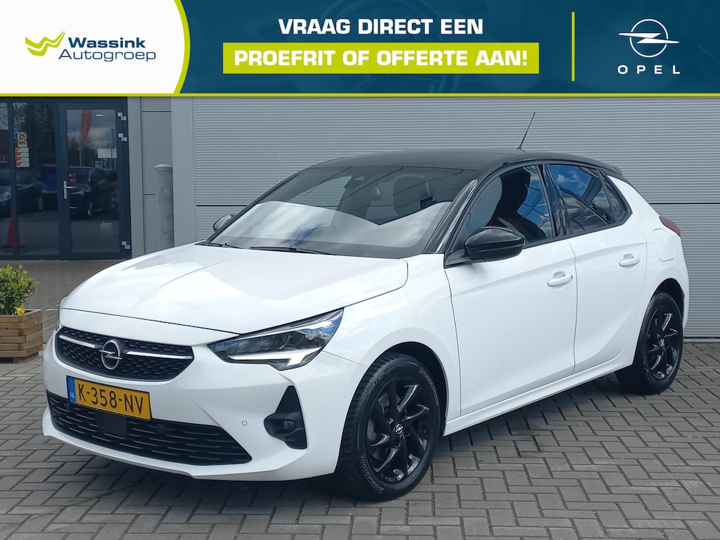 Opel Corsa 1.2T 100pk GS Line | Airconditioning | Navigatie via Apple / Android | 16" Lm velgen | Camera