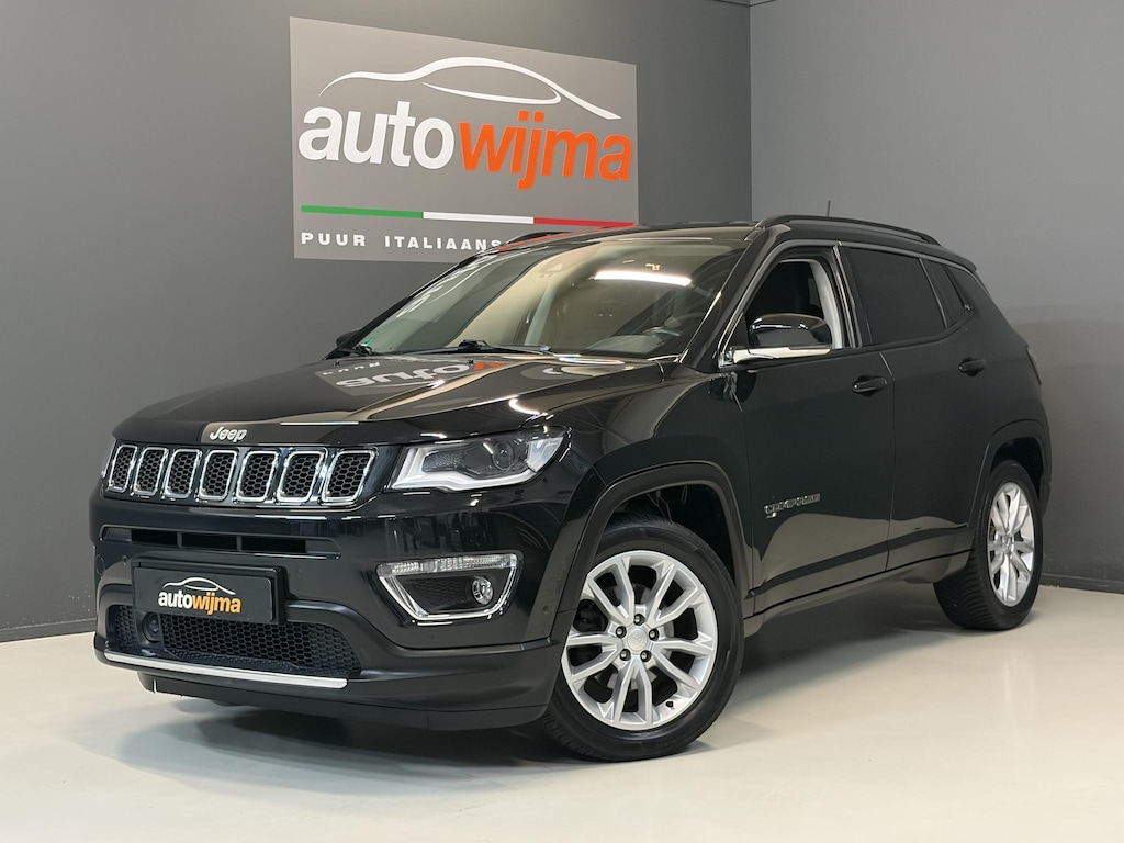Jeep Compass 1.3T Limited Dode hoek, Carplay, Stoelverwarming, Afn.Trekhaak