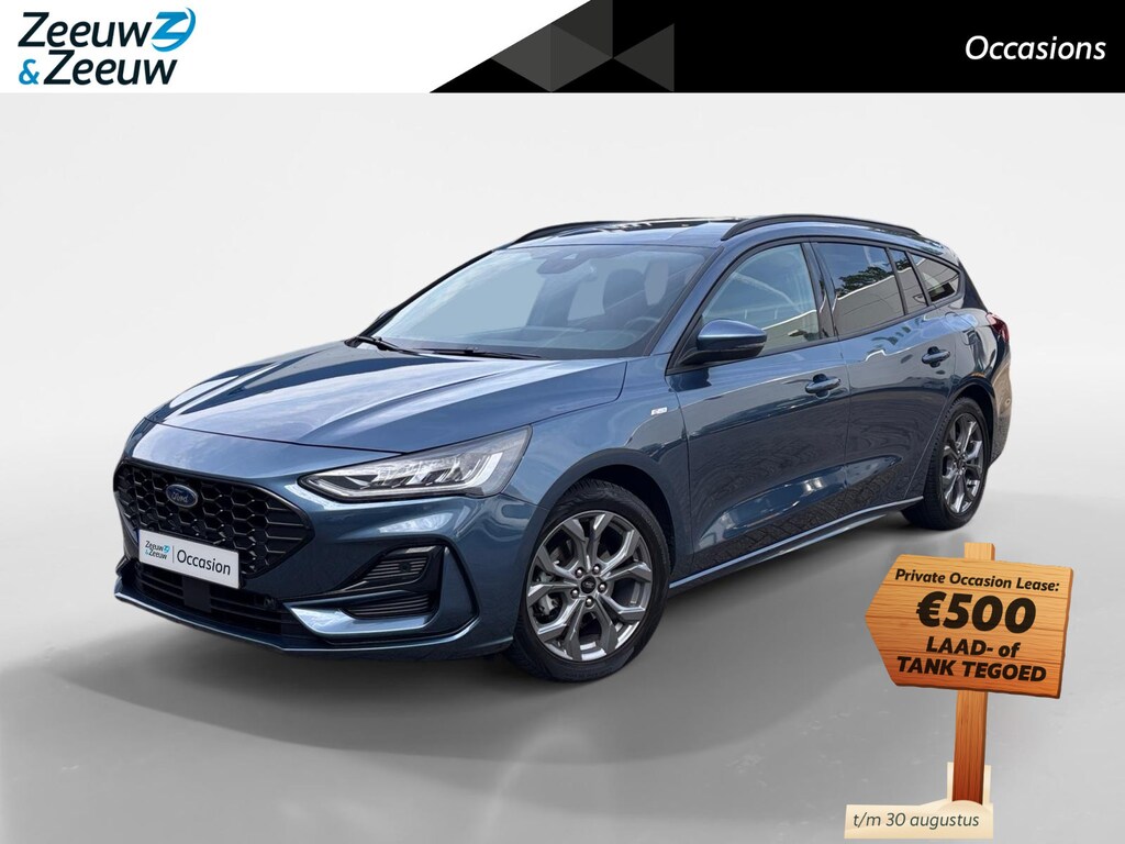 Ford Focus Wagon 1.0 EcoBoost Hybrid ST Line | Winterpack | Apple Carplay/Android Auto | Parkeersensoren | Cruise Control | Climate Control |