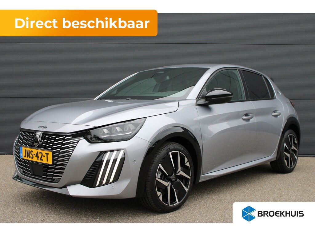 Peugeot 208 1.2 Hybrid GT | 8 Jaar garantie | 360 camera | Keyless | Navigatie  | Apple carplay & Android auto |